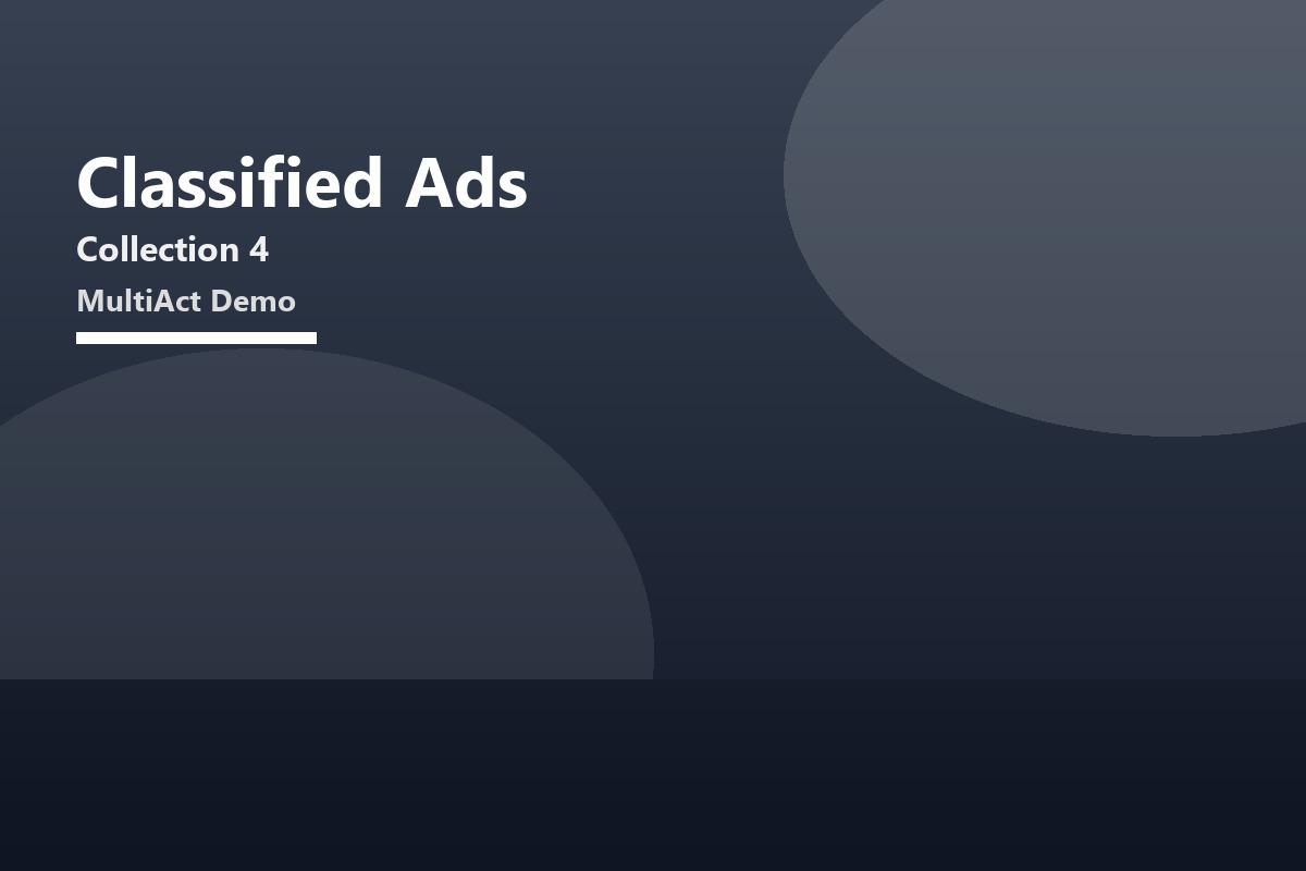 Demo Classified Ads Provider DE-BER