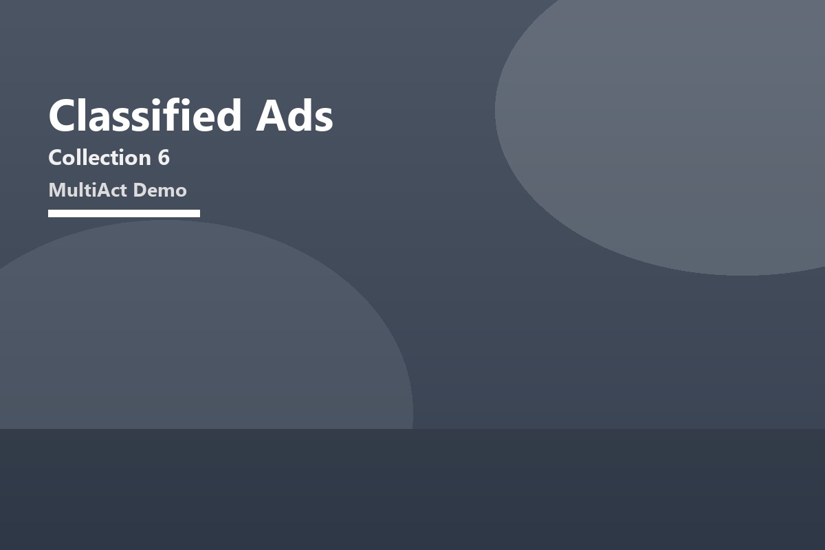 Demo Classified Ads Provider UK-LON Classified Ads Channel